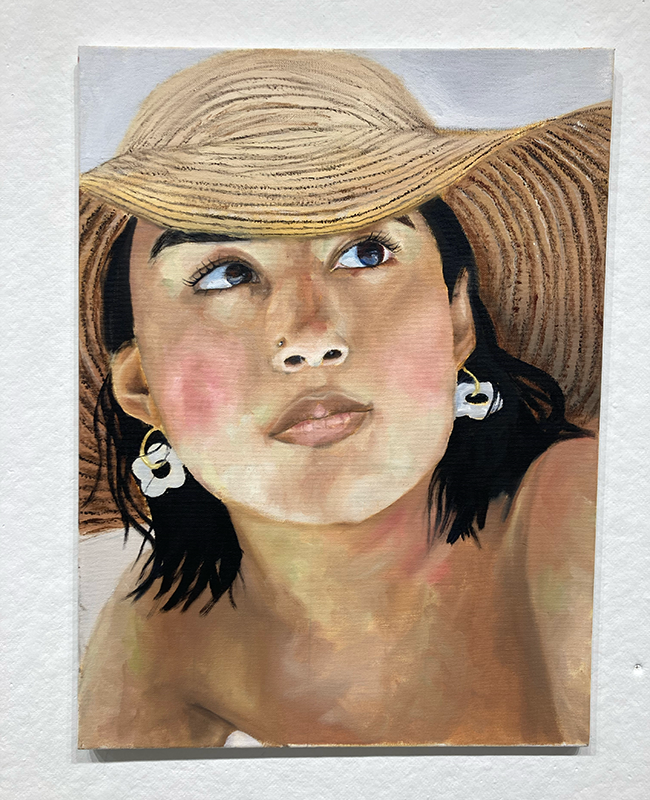 Painting by Cameron Underwood