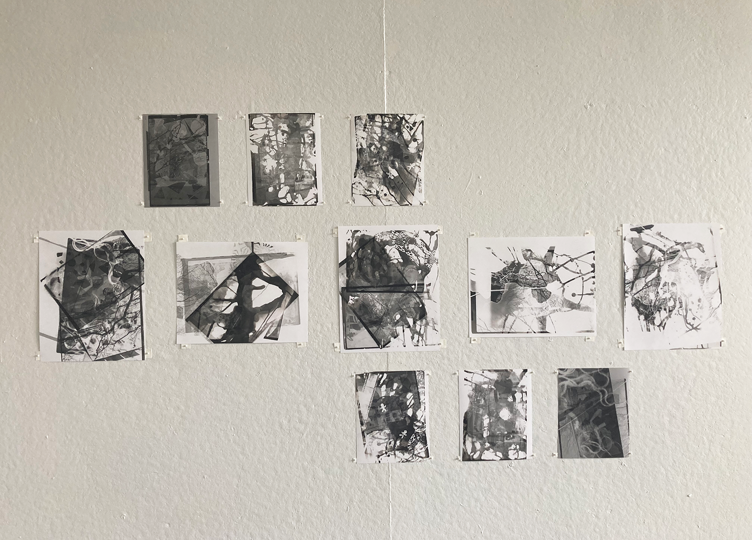 'Untitled' Darkroom prints by Ethan Perryman