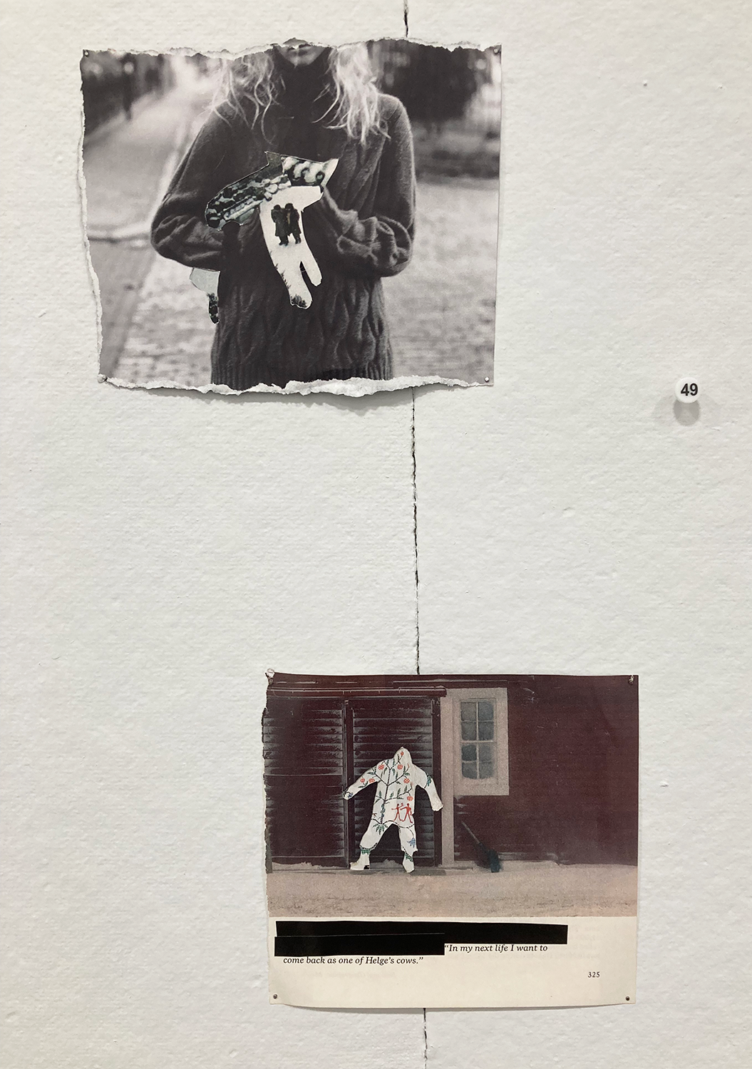 Two small collages 