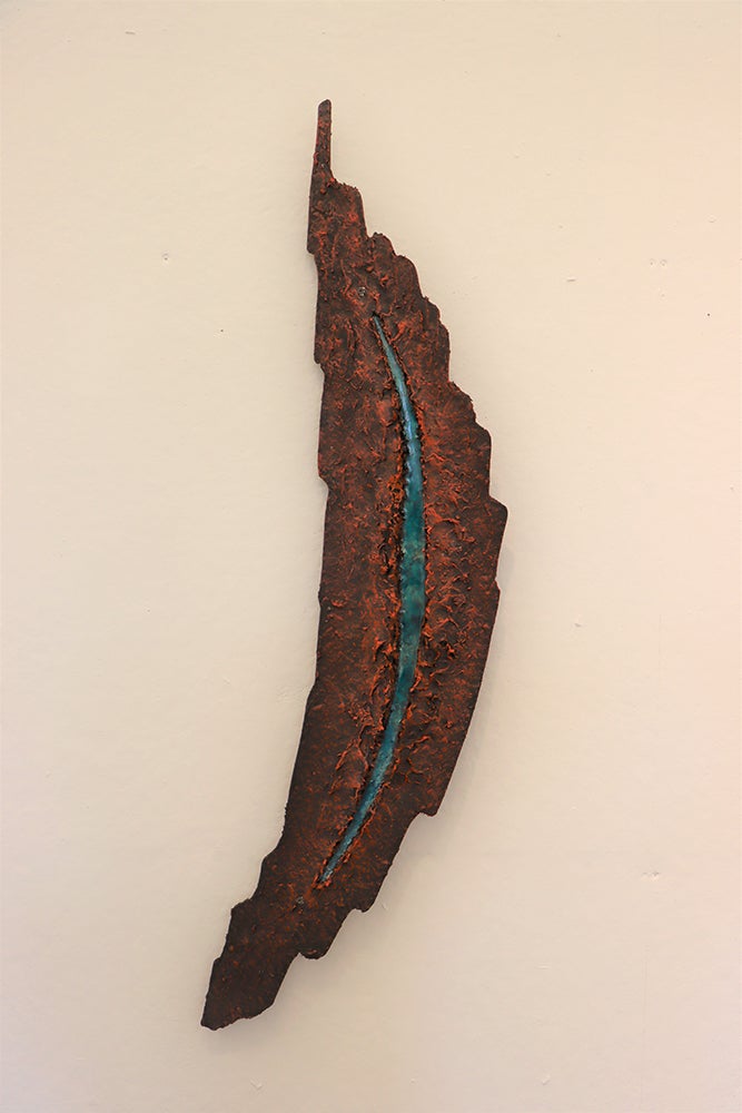 Close up image of art work