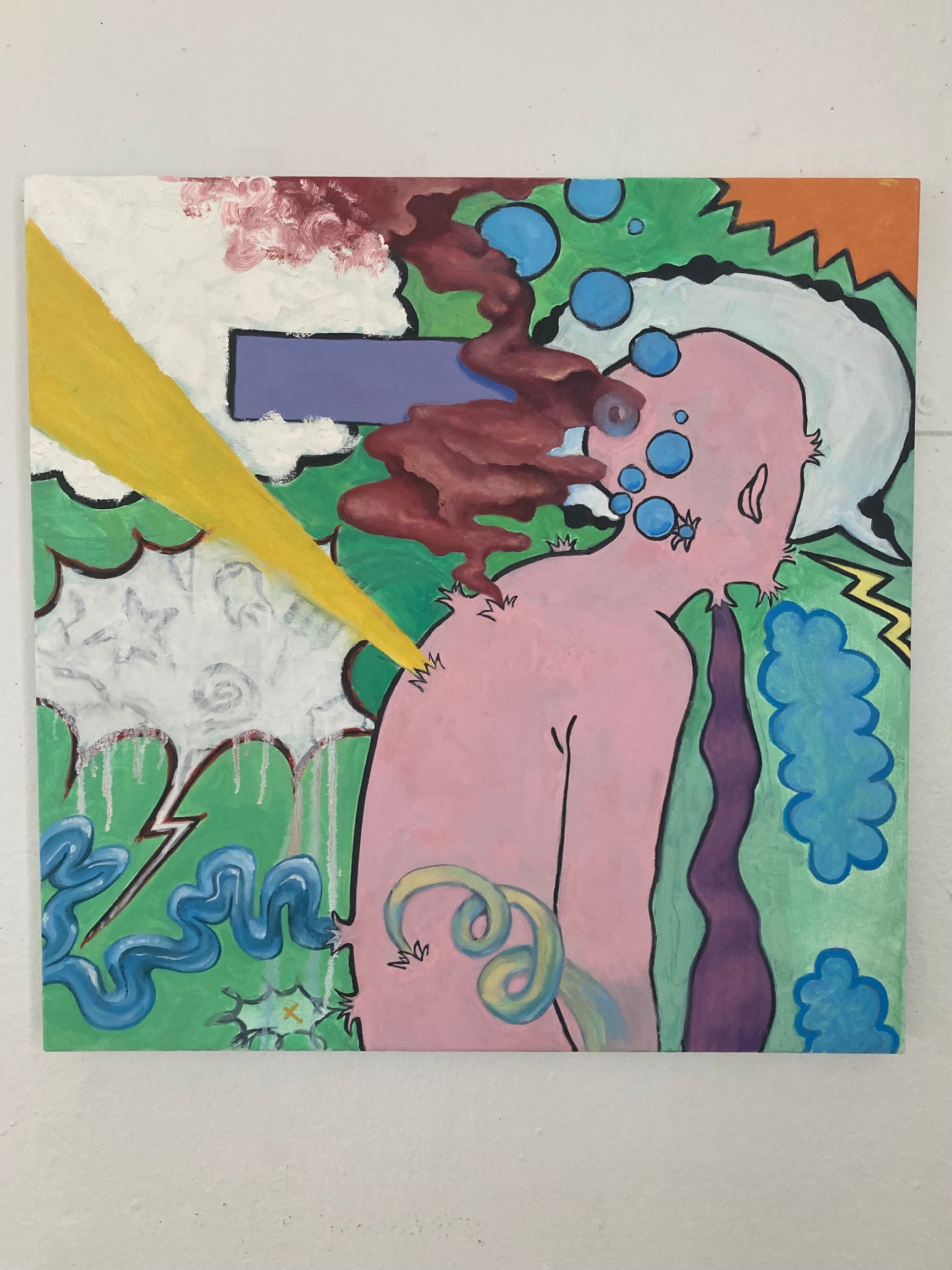 Untitled, painting by Sophia DeLeon-Wilson