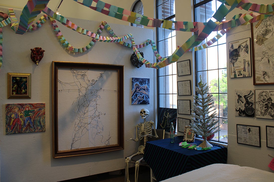 Installation shot, alternate view.
