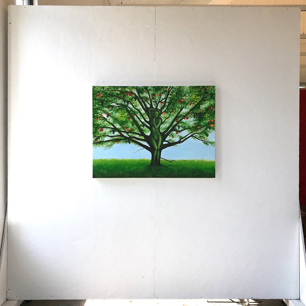Installation shot of "Eternal Bloom"