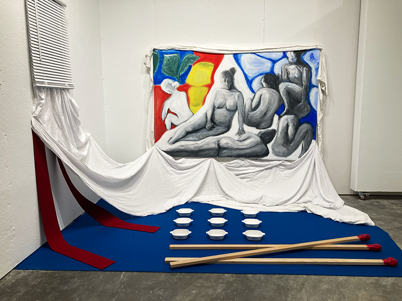 Installation by Natalie Pellette