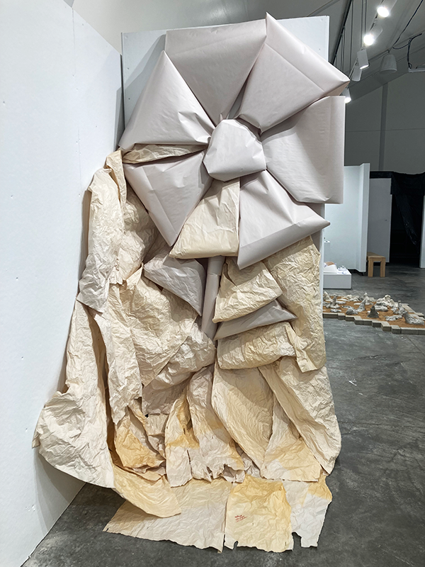Paper sculpture by Natalie Pellette