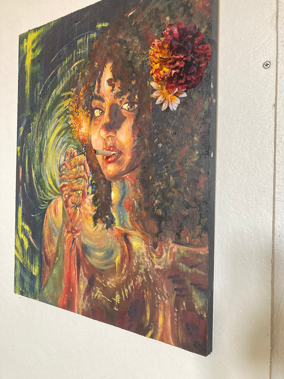 Painting by Nida Fatima