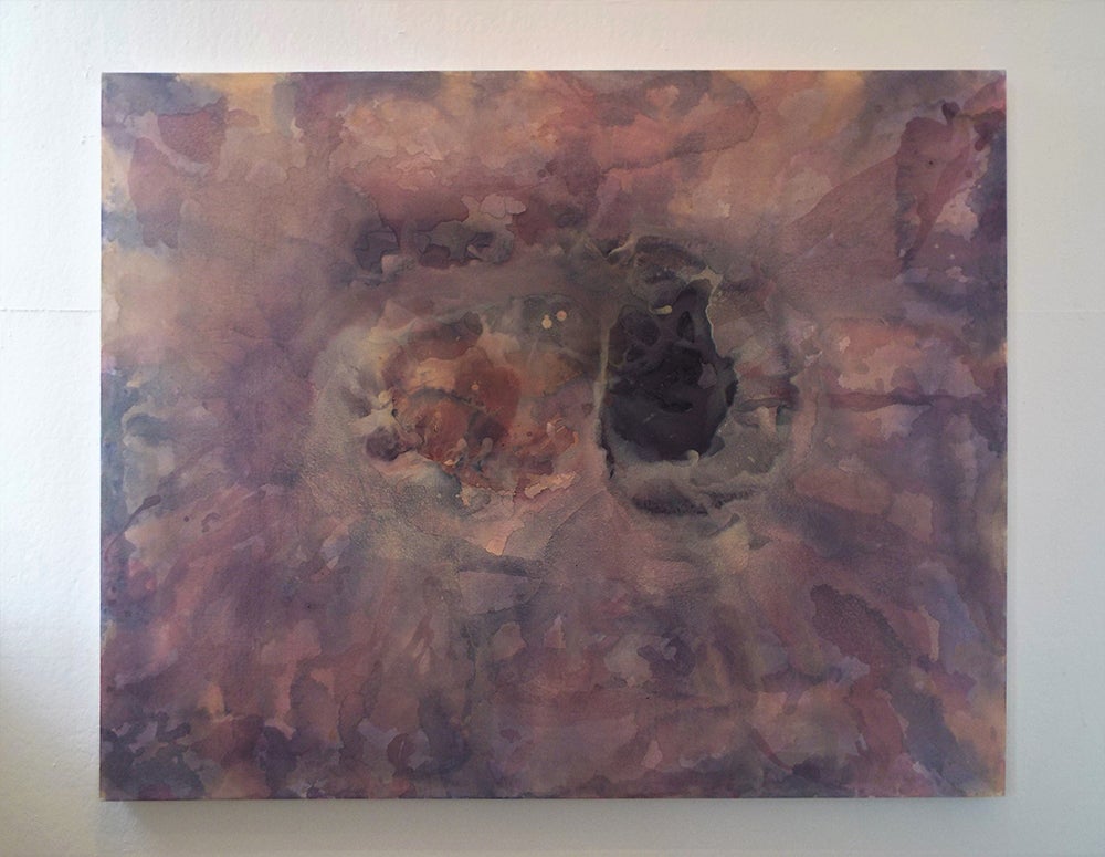 No. 5, 54 in x 67 ½ in, acrylic on canvas, 2021