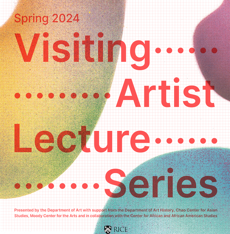Promotional graphic, Visitng Artist Lecture Series