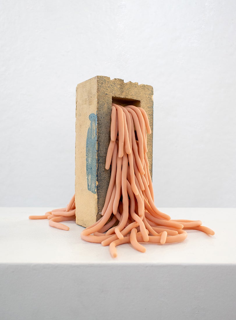 Brick, November 2020, 7.5 in x 10 in x  7 in,  brick, clay