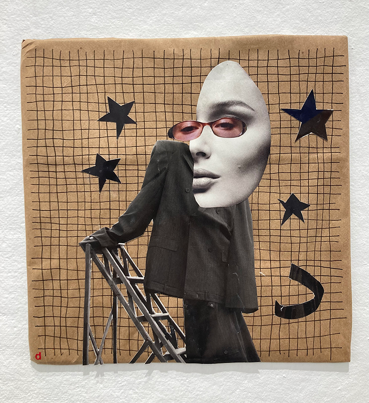 Collage by Deema Beram senior exhibition 2024